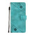 For Motorola Moto G72 Skin-feel Embossed Leather Phone Case(Green)