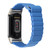 For Fitbit Charge 5 Magnetic Loop Leather Watch Band(Sky Blue)