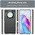 For Honor X9a Brushed Texture Carbon Fiber TPU Phone Case(Black)