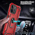 For iPhone 11 Warship Armor 2 in 1 Shockproof Phone Case(Red)