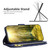 For Xiaomi 13 Lite / Civi 2 Diamond Lattice Zipper Wallet Leather Flip Phone Case(Blue)