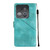 For Infinix Smart 7 X6515 Skin-feel Embossed Leather Phone Case(Green)