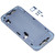 For iPhone 14 Battery Back Cover with Middle Frame / Side Keys(Blue)