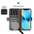 For Samsung Galaxy A24 4G Crocodile Top Layer Cowhide Leather Phone Case(Green)