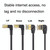Straight Head 0.6m Cat 8 10G Transmission RJ45 Male To Female Computer Network Cable Extension Cable(Black)