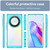 For Honor X9A Colorful Series Acrylic + TPU Phone Case(Transparent Blue) For Honor X9A Colorful Series Acrylic + TPU Phone Case(Transparent Blue)