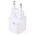 20W PD USB-C/Type-C Interface Fast Charging Charger, Specification: EU Plug(White)