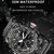 SMAEL 8008 Outdoor Sports Multifunctional Waterproof Luminous Men Watch(Fluorescent Green)