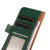 For OnePlus Ace 2 5G KHAZNEH Side-Magnetic Litchi Genuine Leather RFID Phone Case(Green)