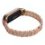 For Xiaomi Mi Band 6 / 5 Universal Three-beads Full Diamond Metal Watch Band(Rose Gold)