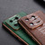For Xiaomi 13 Pro Genuine Leather Weilai Series Nano Electroplating Phone Case(Coffee)