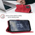 For Nokia G60 Skin-feel Embossed Leather Phone Case(Red)