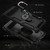 For Google Pixel 7a Shockproof TPU + PC Phone Case with Holder(Black)