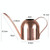 450ML Stainless Steel Long Mouth Gardening Watering Pot(Sand Copper)