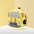 Kindergarten Schoolbag Cartoon Car Plush Backpack Children Cute Shoulder Bag(MIMI Car)