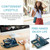 For Samsung Galaxy S23 Ultra 5G CaseMe C30 Multifunctional Leather Phone Case(Blue) For Samsung Galaxy S23 Ultra 5G CaseMe C30 Multifunctional Leather Phone Case(Blue)