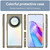 For Honor X40 Colorful Series Acrylic + TPU Phone Case(Transparent Grey)