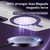 For Samsung Galaxy S23+ 5G Skin Feel MagSafe Shockproof Phone Case with Holder(Transparent White)