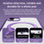 For Samsung Galaxy S23+ 5G Skin Feel MagSafe Shockproof Phone Case with Holder(Transparent White)