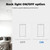 Tuya ZigBee Smart Single-fire Zero-fire Sharing Switch Phone Control Voice Panel EU Plug, Spec: 2 Buttons