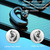 M-800 Left and Right Rotation Business Stereo Bluetooth Earphone(Skin Color)