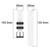 For Samsung  Galaxy Watch 4 Classic 42mm 20mm Football Pattern Two-Color Silicone Watch Band(Pink+White)
