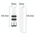 For Honor Watch GS 3 22mm Football Pattern Two-Color Silicone Watch Band(Armygreen+Black)
