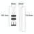 For Samsung Galaxy Watch 42mm 20mm Football Pattern Two-Color Silicone Watch Band(Pink+White)