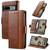 For Google Pixel 7A CaseNeo Splicing Dual Magnetic Buckle Leather Phone Case(Brown) For Google Pixel 7A CaseNeo Splicing Dual Magnetic Buckle Leather Phone Case(Brown)