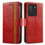 For vivo iQOO Neo 6 CaseNeo Splicing Dual Magnetic Buckle Leather Phone Case(Red)