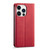 For iPhone 14 Plus Forwenw Dream Series Oil Edge Strong Magnetism Leather Phone Case(Red)
