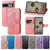 For Google Pixel 7A Butterfly Love Flower Embossed Leather Phone Case(Black)