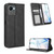 For Realme C30 / C30s Magnetic Buckle Retro Texture Leather Phone Case(Black)