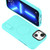 For iPhone 14 Terminator MagSafe Magnetic Holder Phone Case(Mint Green)