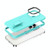 For iPhone 14 Pro Max Terminator MagSafe Magnetic Holder Phone Case(Transparent)