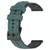 For Amazfit GTR 3 Pro 22mm Football Texture Two-Color Silicone Watch Band(Olive Green + Black)