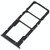 For Samsung Galaxy M42 5G SM-A436B Original SIM Card Tray + SIM Card Tray + Micro SD card tray (Black)