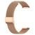 For Fitbit Versa 4 / Versa 3 / Sense 2 / Sense Integrated Milan Buckle Fine Mesh Metal Watch Band(Rose Gold)