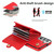 For Samsung Galaxy S22 5G RFID Card Slot Leather Phone Case with Long Lanyard(Red) For Samsung Galaxy S22 5G RFID Card Slot Leather Phone Case with Long Lanyard(Red)
