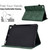 Peony Butterfly Embossed Leather Smart Tablet Case For iPad Air / Air 2 / 9.7 2017 / 9.7 2018(Green)