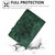 Peony Butterfly Embossed Leather Smart Tablet Case For iPad Air / Air 2 / 9.7 2017 / 9.7 2018(Green)