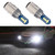 1 Pair BA20D DC12V 7.8W Car LED Fog Light (White Light)