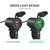ZH-723F3 Car / Motorcycle QC3.0 Cell Phone Fast Charging Dual USB Car Charger(Green Light)