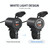 ZH-723F5 Car / Motorcycle QC3.0 Cell Phone Fast Charging Dual USB Car Charger(White Light)