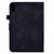 Peony Butterfly Embossed Leather Smart Tablet Case For iPad 10th Gen 10.9 2022(Black)