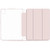 For iPad Pro 11 2022 / 2021 / 2020 3-fold Shockproof Smart Leather Tablet Case(Pink)