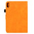 Peony Butterfly Embossed Leather Smart Tablet Case For iPad mini 6(Khaki)