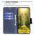 For Motorola Moto G73 5G Lambskin Texture Leather Phone Case(Blue)