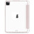 For iPad Pro 12.9 2022 / 2021 / 2020 3-fold Shockproof Smart Leather Tablet Case(Pink)