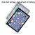 For iPad 10th Gen 10.9 2022 3-fold Shockproof Smart Leather Tablet Case(Lavender Purple)